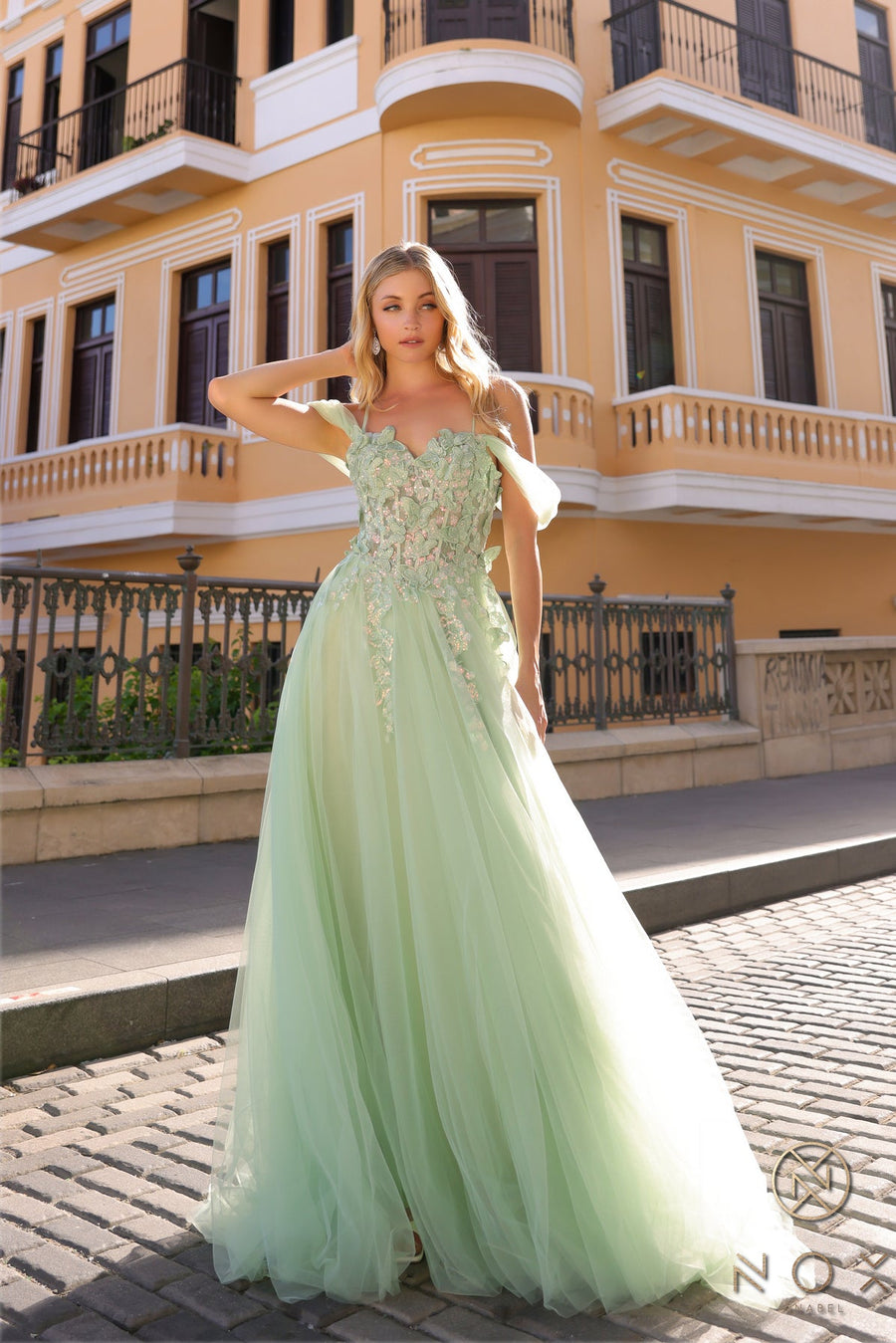 Prom Dresses Formal Long Prom A Line Ballgown Sage Green