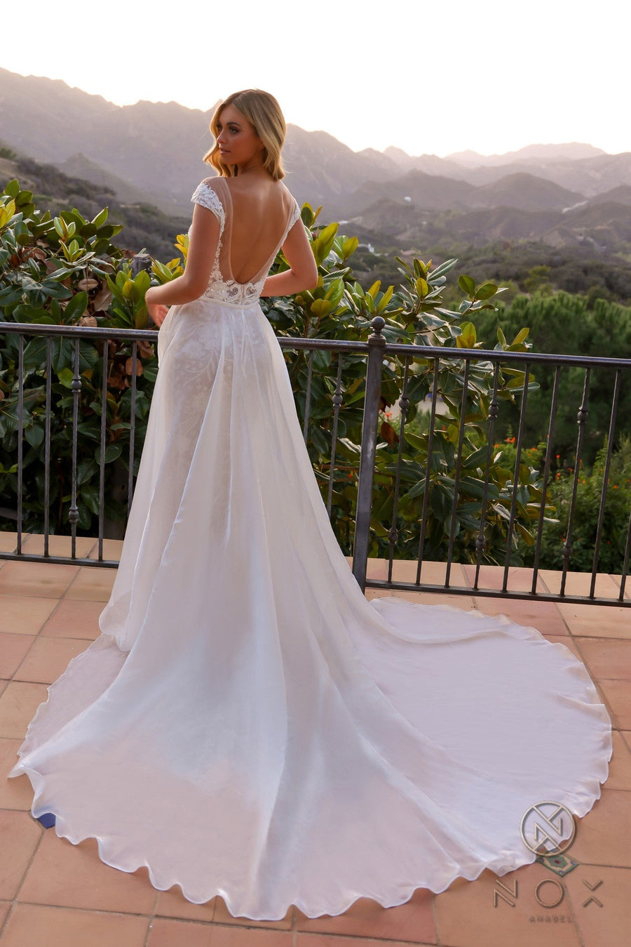 Wedding Dresses Long Beaded Wedding Dress White Nude