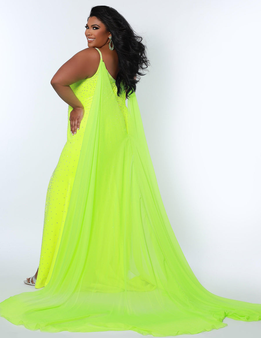 Prom Dresses Prom Long Formal Plus Size Dress Lemon Lime