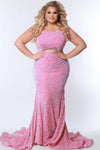 Prom Dresses Long Plus Size Formal Evening Prom Dress Bubblegum Pink