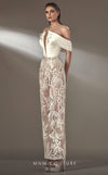 Formal Dresses Fitted Formal Evening Lace Dress Off White