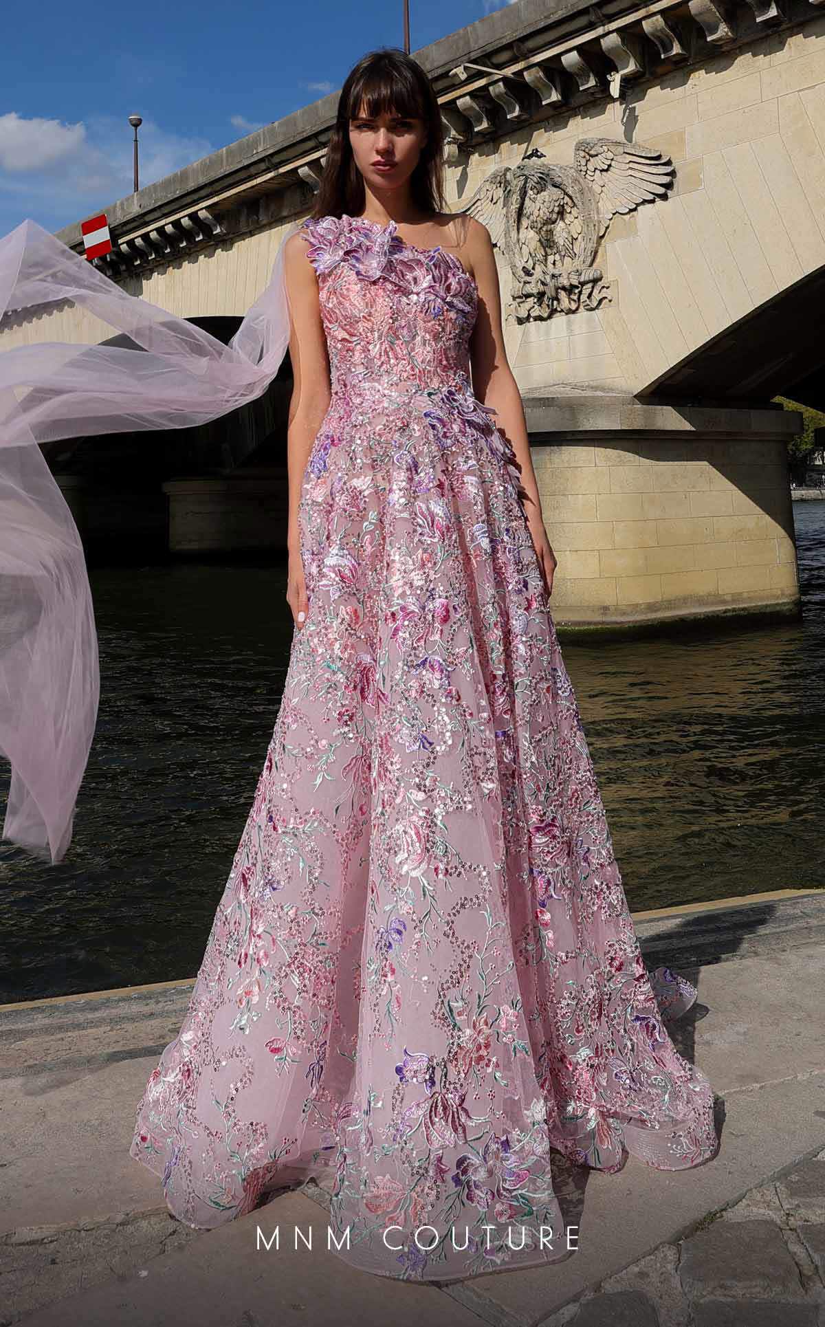 Formal Dresses Long Floral a Line Sequin Formal Evening Dress Multicolor