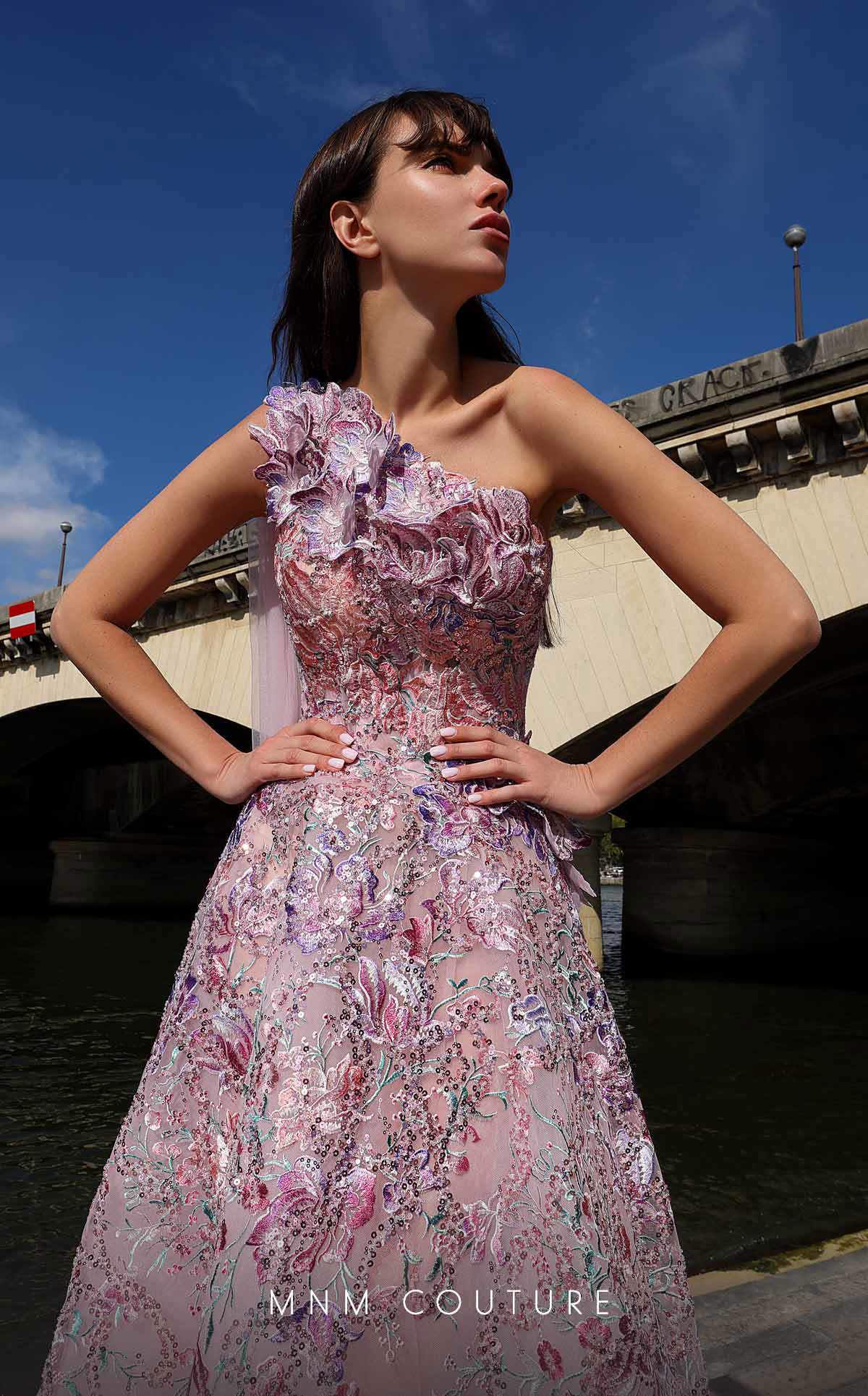 Formal Dresses Long Floral a Line Sequin Formal Evening Dress Multicolor