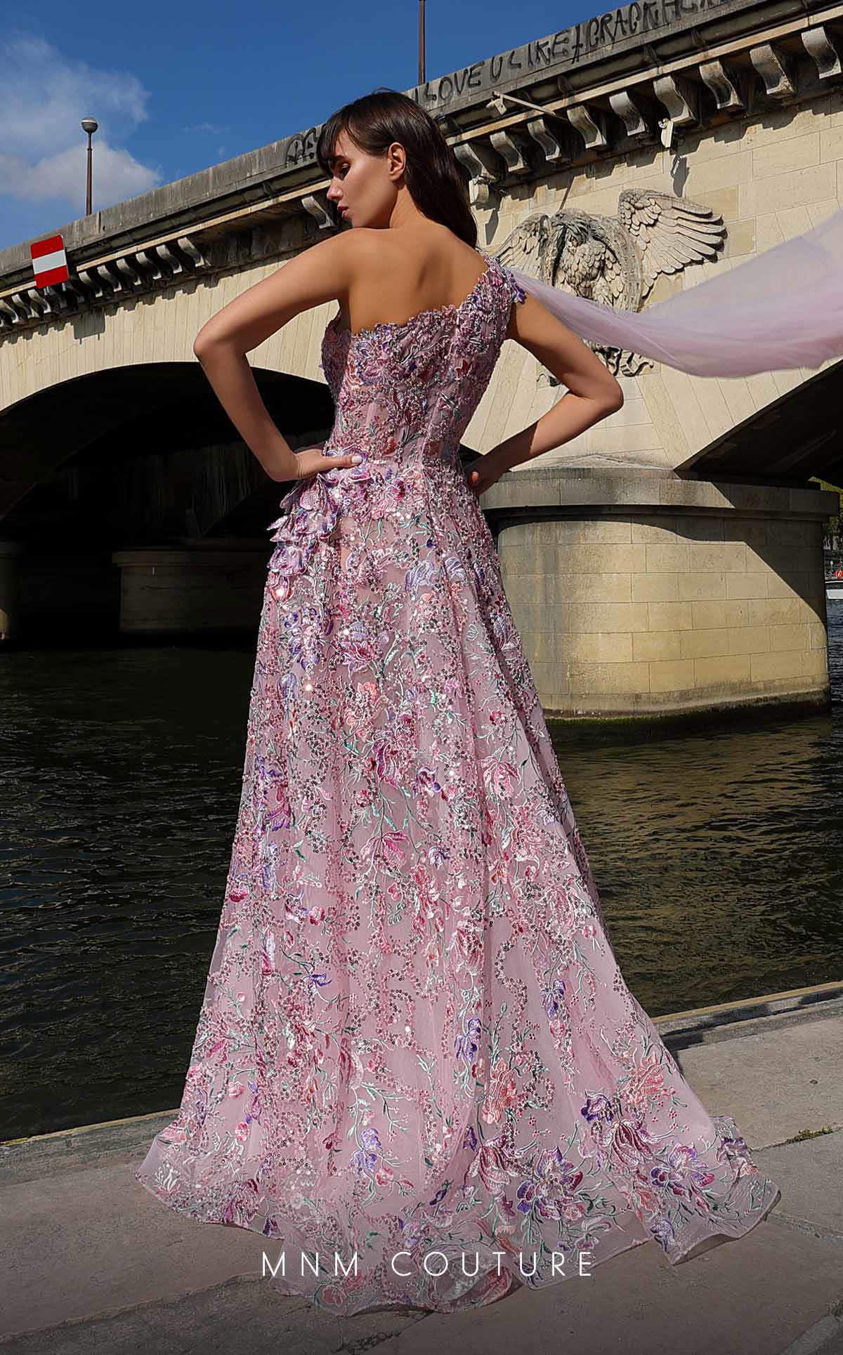Formal Dresses Long Floral a Line Sequin Formal Evening Dress Multicolor