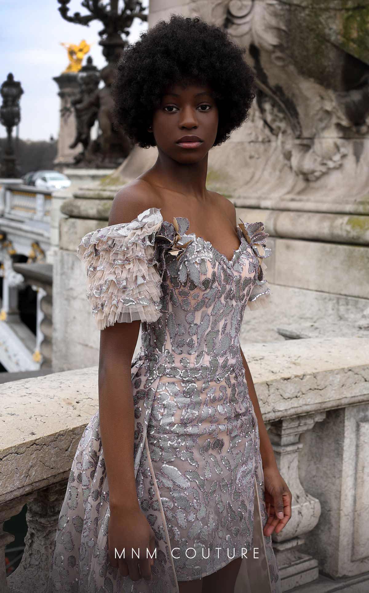 Formal Dresses High Low Fitted Overskirt Form Dress Beige