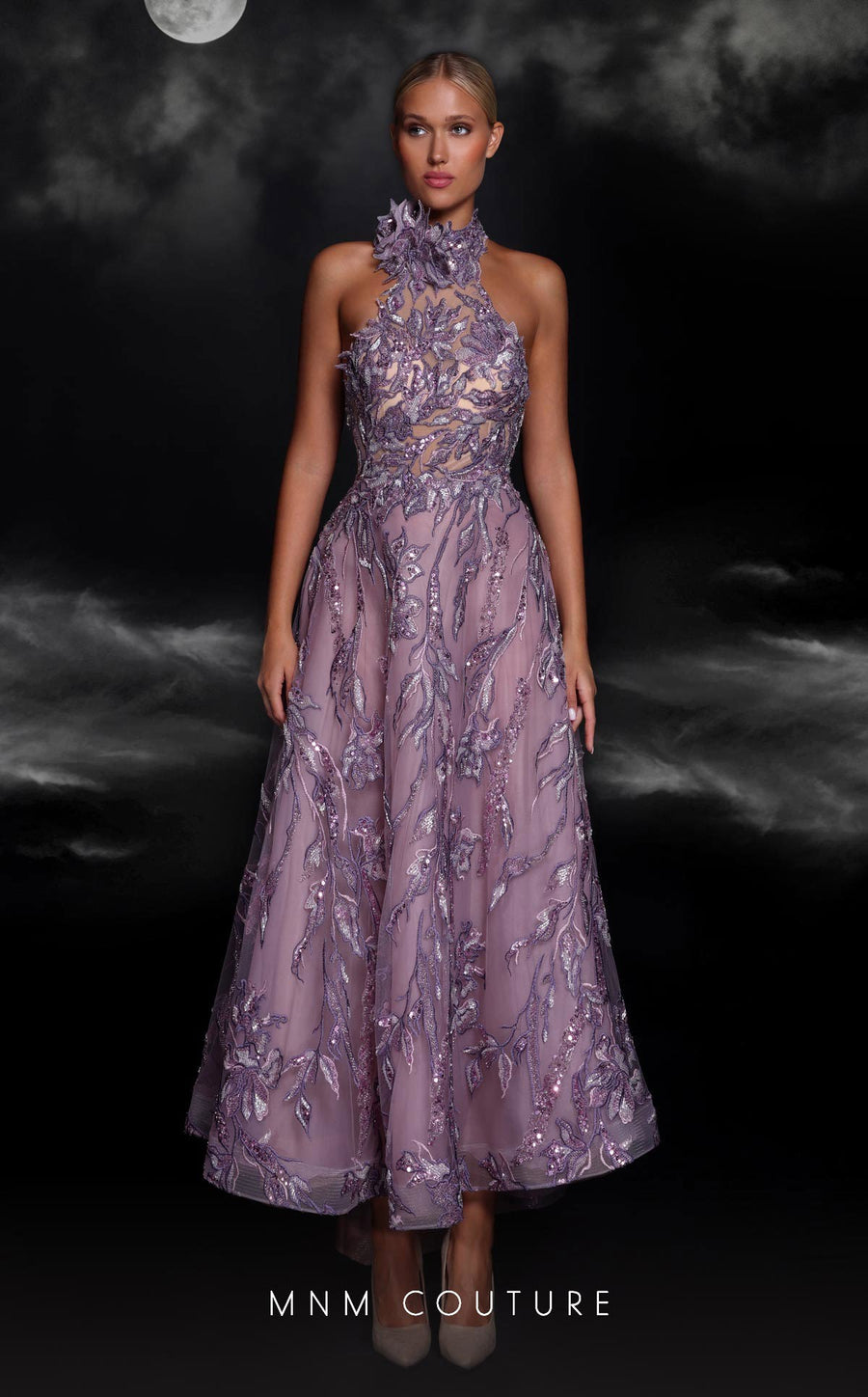 Prom Dresses A Line Lace Applique Long Formal Prom Dress Purple