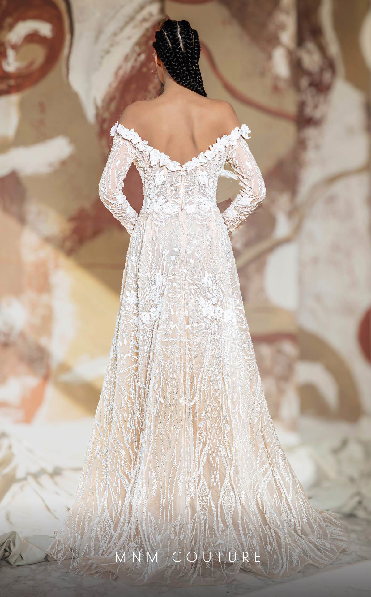 Formal Dresses Long Fitted Formal 3d Floral Applique Overskirt Prom Dress White