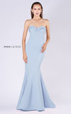 Prom Dresses Long Mermaid Fit Evening Prom Dress Blue