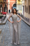 Formal Dresses Long Formal Mermaid Dress Greige