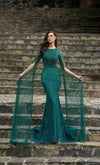 Formal Dresses Long Formal Mermaid Dress Hunter Green