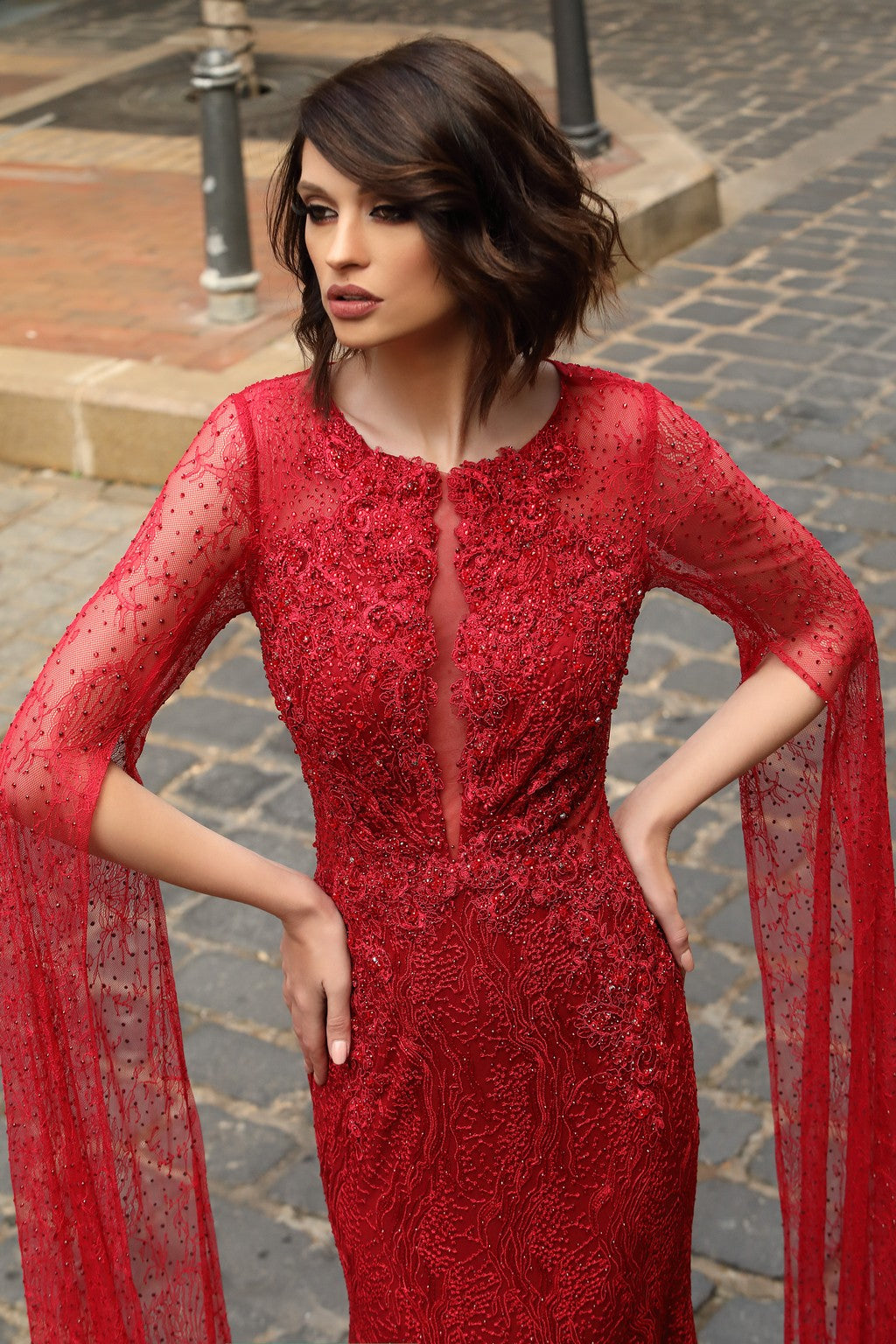 Formal Dresses Long Formal Mermaid Dress Red