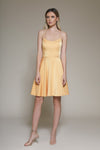 Cocktail Dresses Homecoming Short Cocktail A Line Dress Canary
