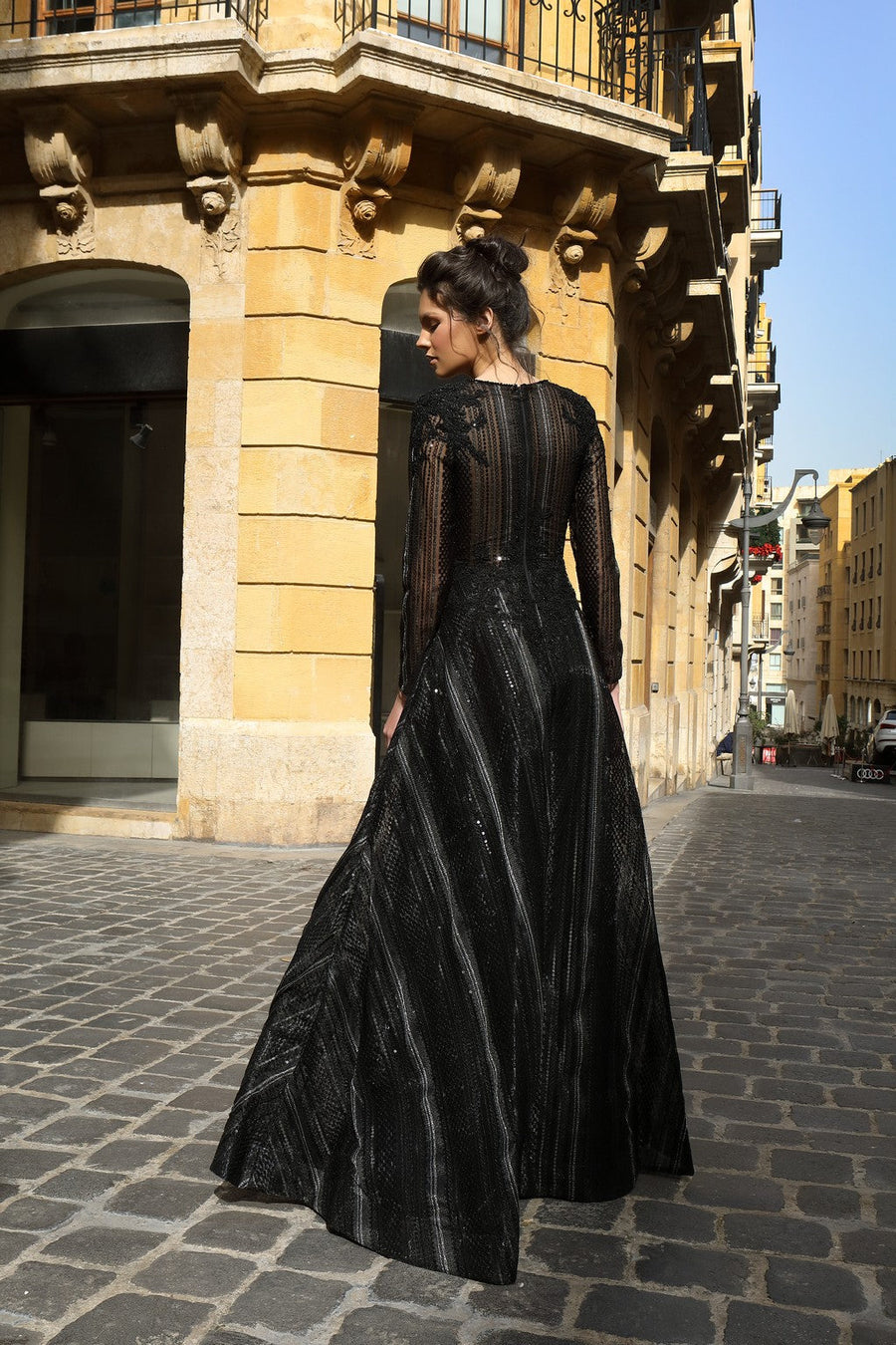 Formal Dresses Long Formal Evening A Line Dress Black