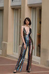 Jumpsuit Long Formal Prom Jumpsuit Multicolor
