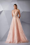 Formal Dresses Long Pleated Formal Evening Dress Coral Cloud