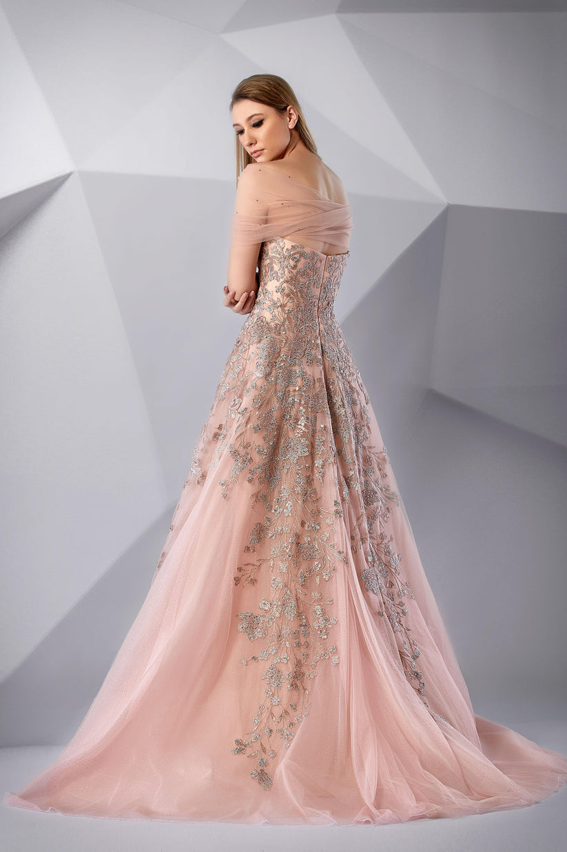 Formal Dresses Formal Long Evening Dress Misty Rose