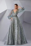 Formal Dresses Long A Line Formal Evening Dress Frosty Green