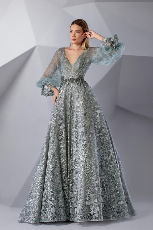 Formal Dresses Long A Line Formal Evening Dress Frosty Green