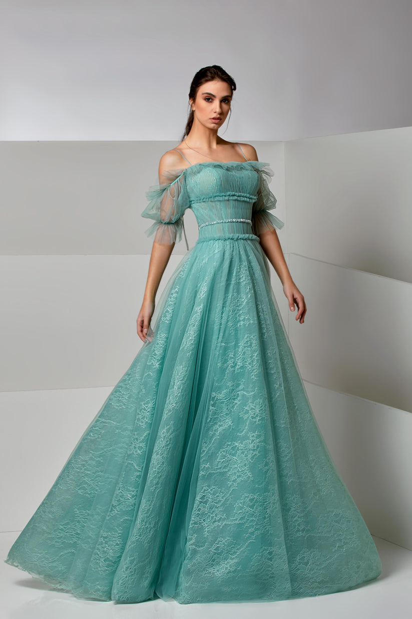 Prom Dresses Long Prom Formal Evening A Line Dress Frosty Green