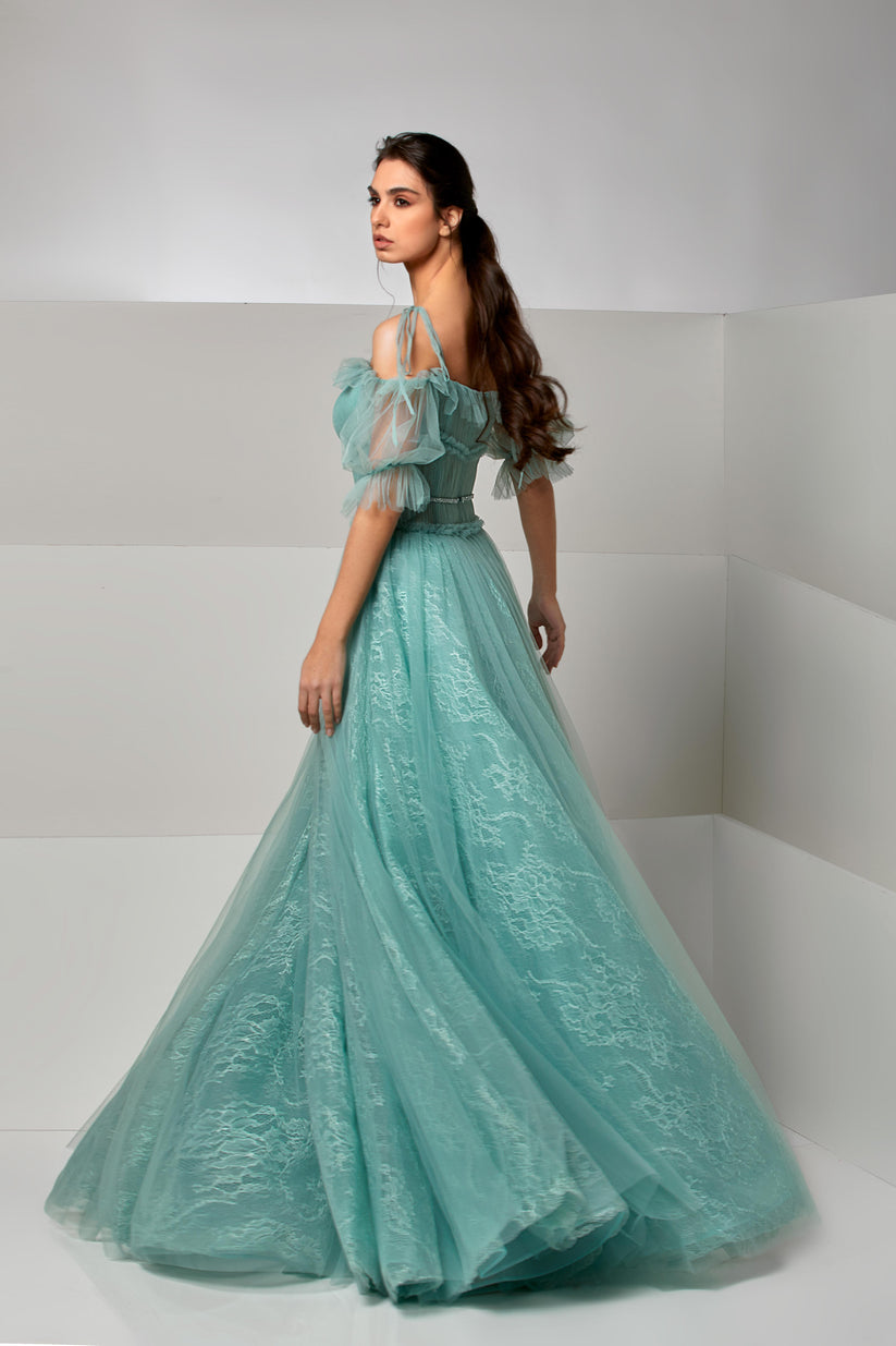Prom Dresses Long Prom Formal Evening A Line Dress Frosty Green