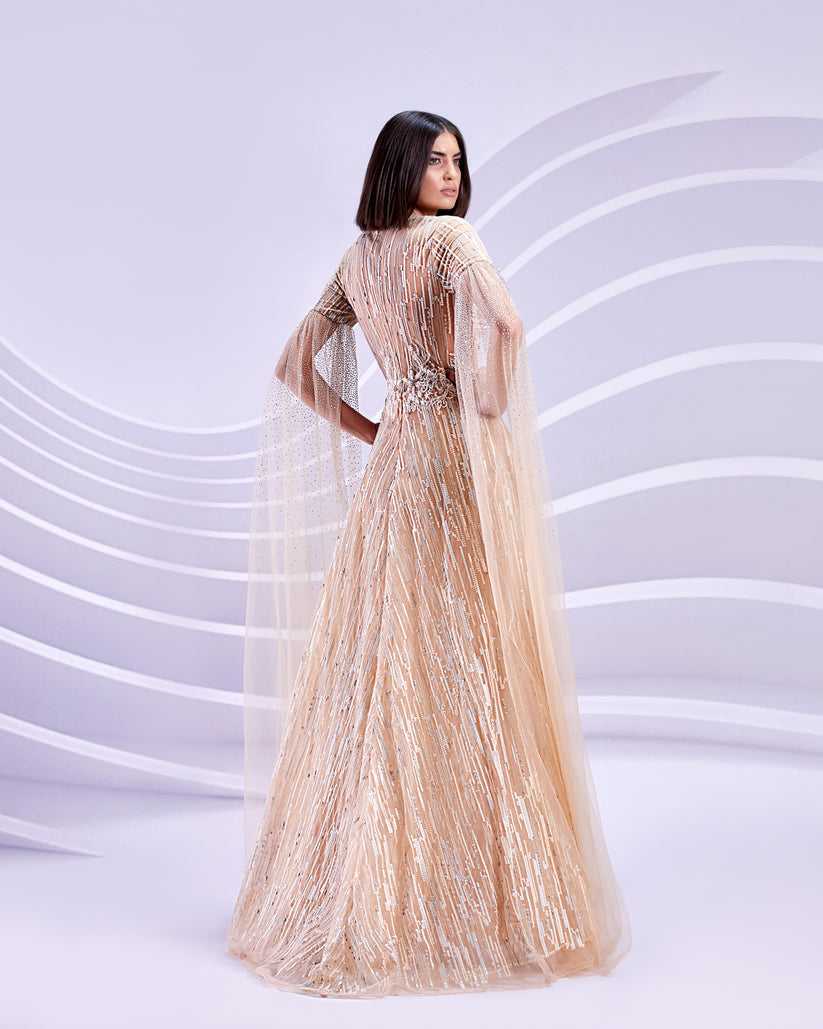 Formal Dresses Long Evening Formal Dress Gold