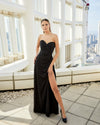 Prom Dresses Formal Long Fitted Prom Dress Black