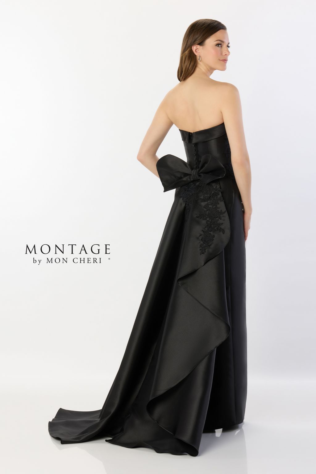 Formal Dresses Long Lace High Slit Formal Evening Dress Black