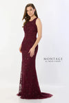 Formal Dresses Formal Long Sequin Evening Dress Bordeaux