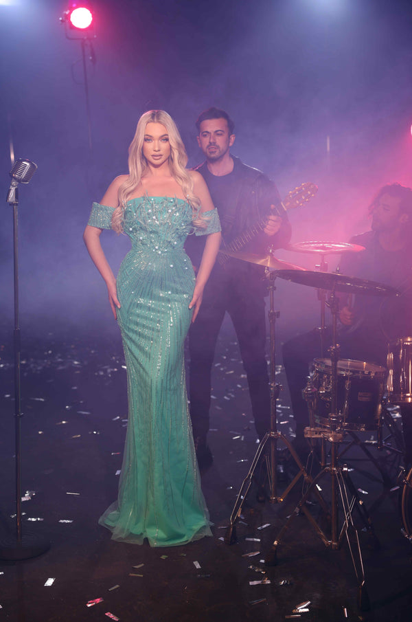 Prom Dresses Long Mermaid Formal Evening Prom Dress Teal