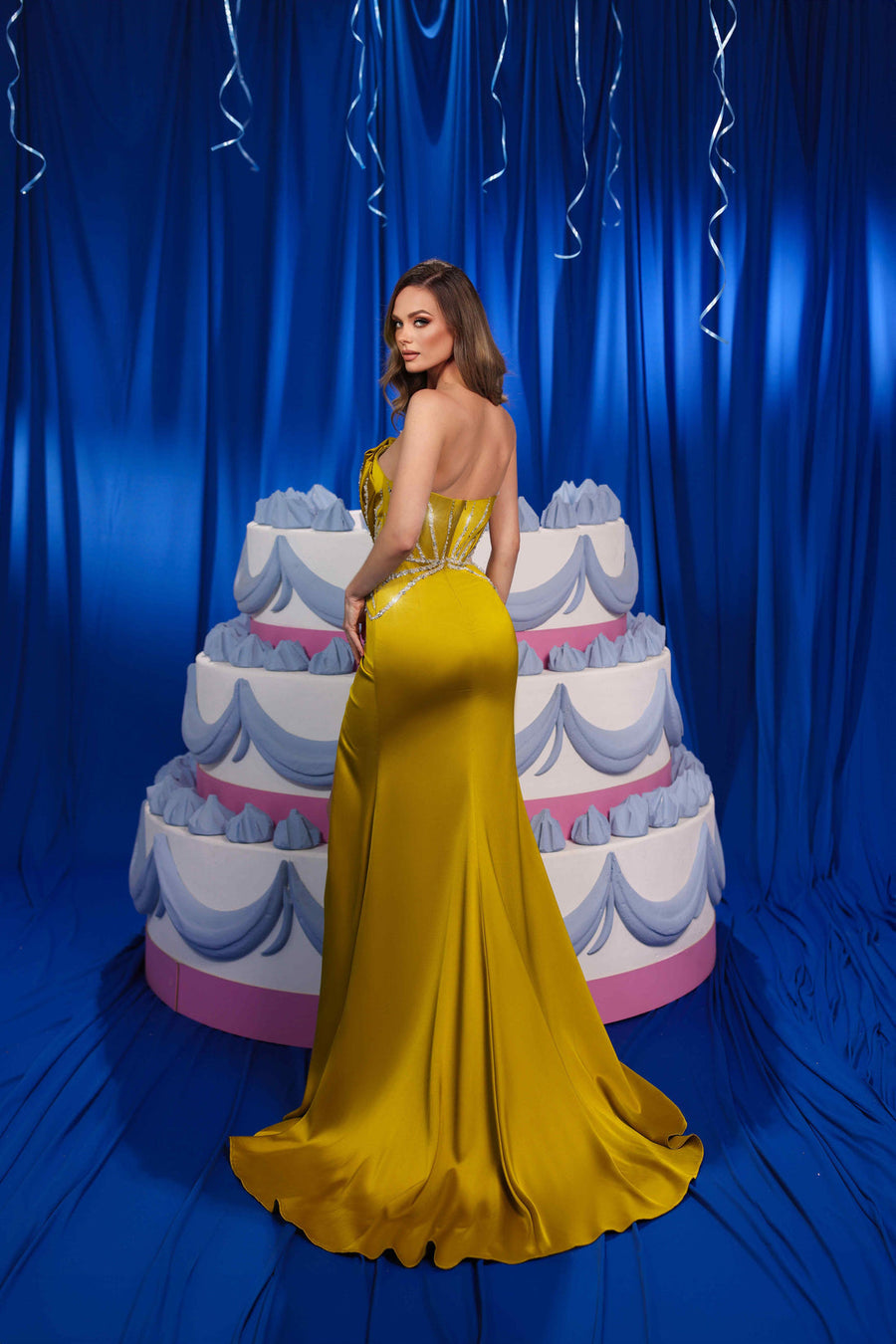 Prom Dresses Beaded Prom Long Formal Fitted Slit Evening Dress Kiwi