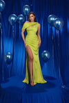 Prom Dresses Long Fitted Formal Slit Evening Prom Dress Kiwi