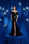 Prom Dresses Long Mermaid Fit Formal Evening Prom Dress Black