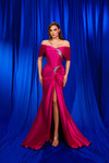 Prom Dresses Long Mermaid Fit Formal Evening Prom Dress  Fuchsia