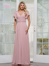 Mother of the Bride Dresses  Modest A Line Long Formal Mother of the Bride Dress Rose
