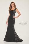 Formal Dresses Long Floral Lace Formal Dress Black