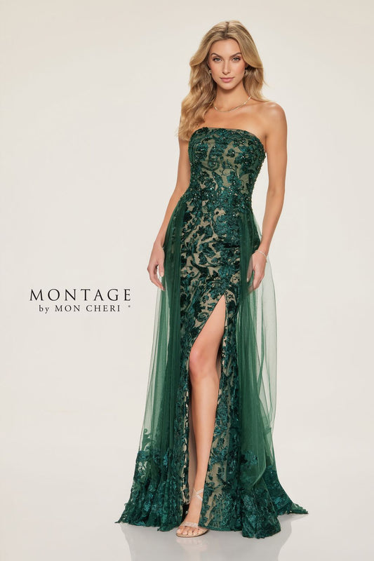 Formal Dresses Sequin Long Glitter Mermaid Formal Dress Hunter Green/Nude