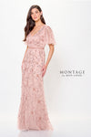 Mother of the Bride Dresses Long Formal Beaded A Line Mother of the Bride Dress Rose Gold