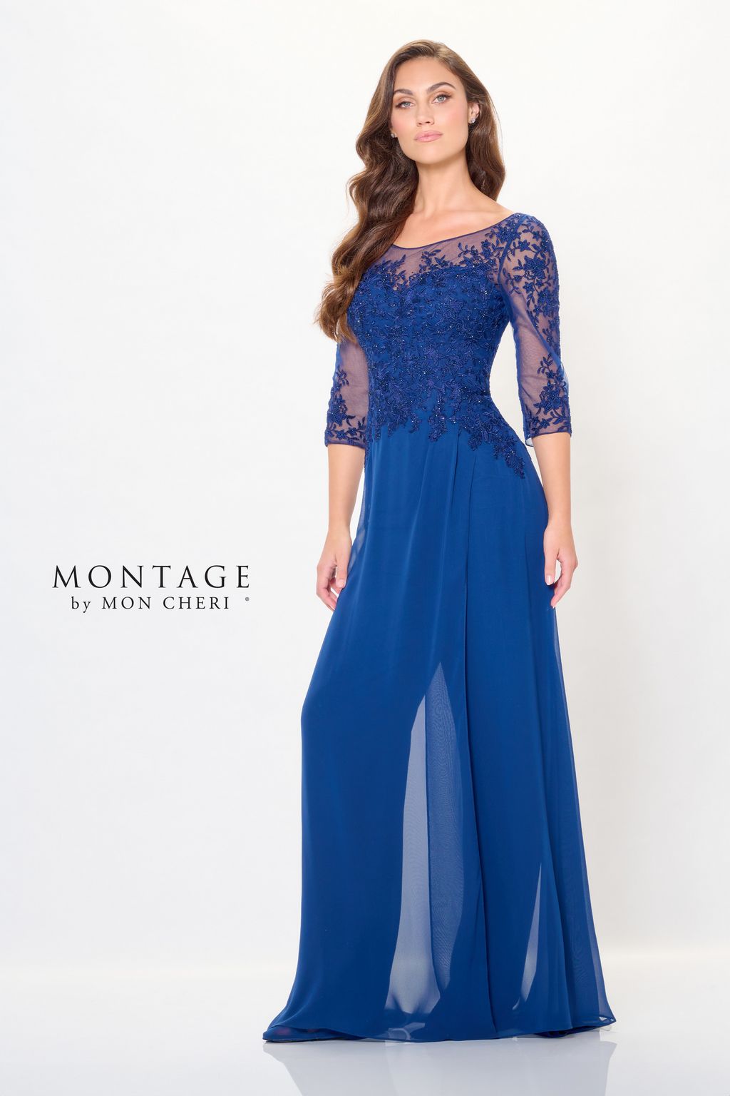 Mother of the Bride Dresses Long Mother of the Bride Formal Dress Blue Willow
