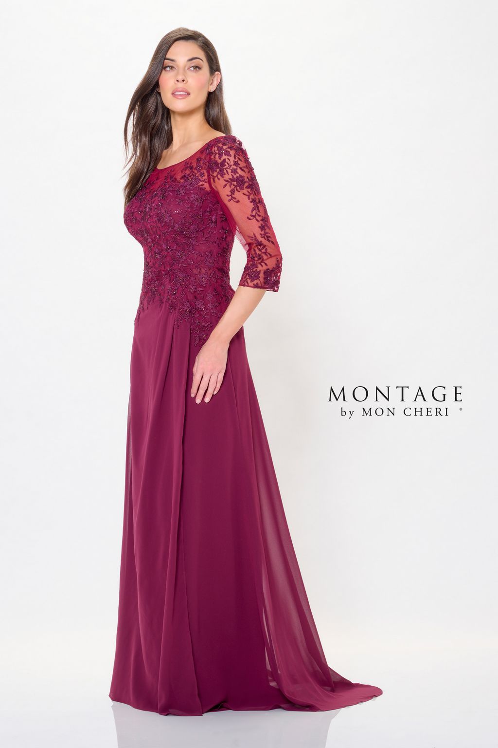Mother of the Bride Dresses Long Mother of the Bride Formal Dress Bordeaux