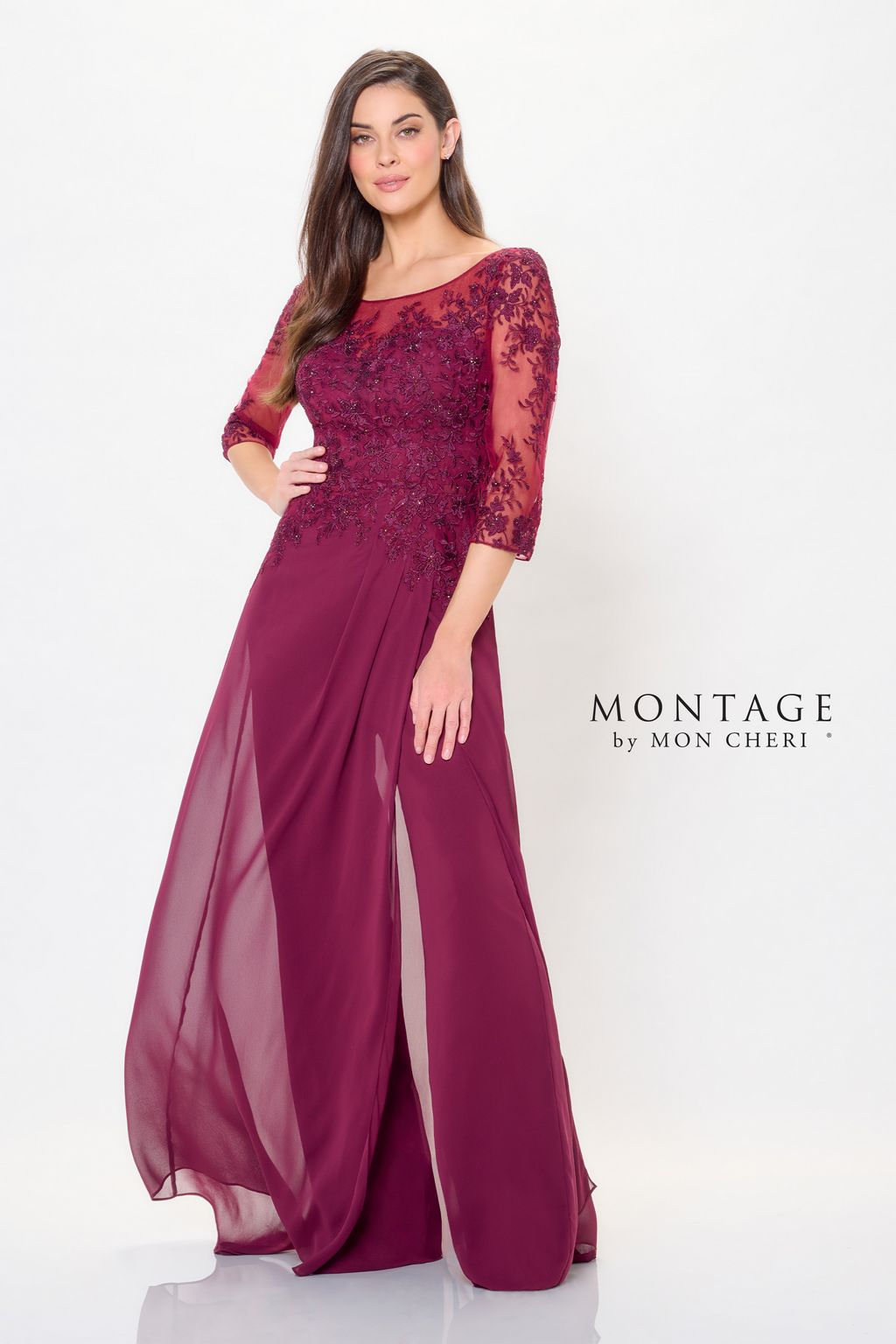 Mother of the Bride Dresses Long Mother of the Bride Formal Dress Bordeaux