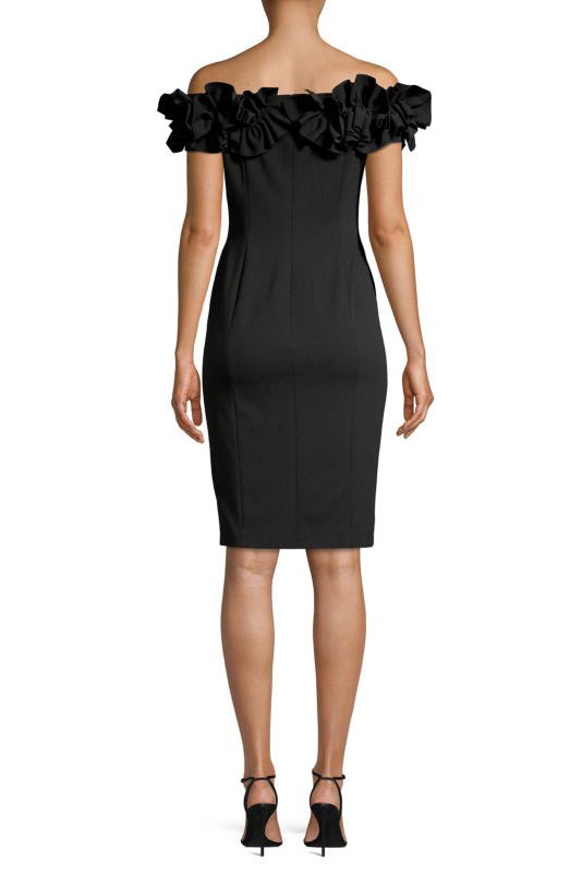 Cocktail Dresses Short Fitted Cockctail Dress Black