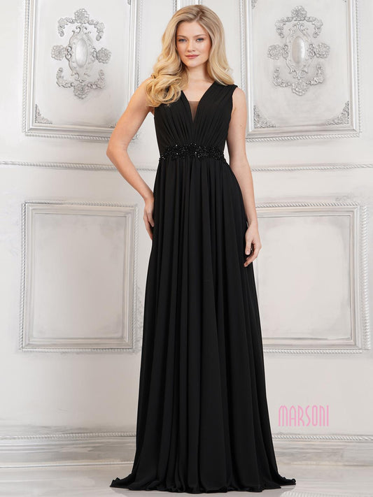 Formal Dresses Long A Line Formal Prom Dress Black