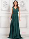 Formal Dresses Long A Line Formal Prom Dress Deep Green