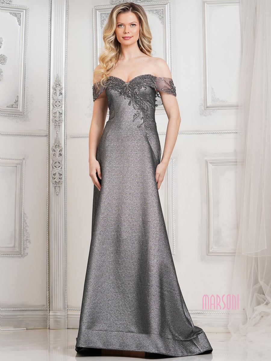 Formal Dresses Long A Line Formal Prom Dress Charcoal
