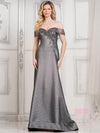 Formal Dresses Long A Line Formal Prom Dress Charcoal