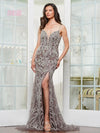 Formal Dresses Long Fitted Formal Dresses Dark Taupe