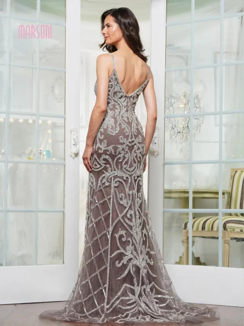 Formal Dresses Long Fitted Formal Dresses Dark Taupe