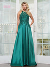 Formal Dresses Fitted Long Formal Dresses Emerald