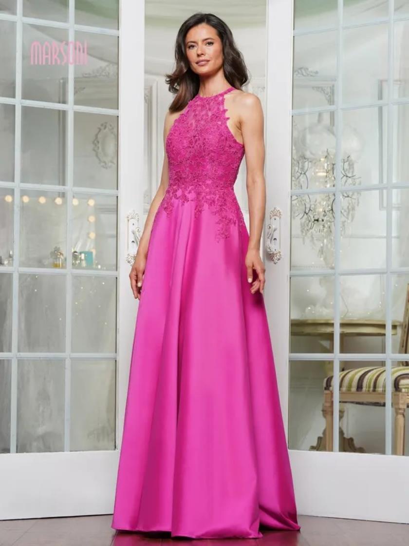 Formal Dresses Fitted Long Formal Dresses Fuchsia