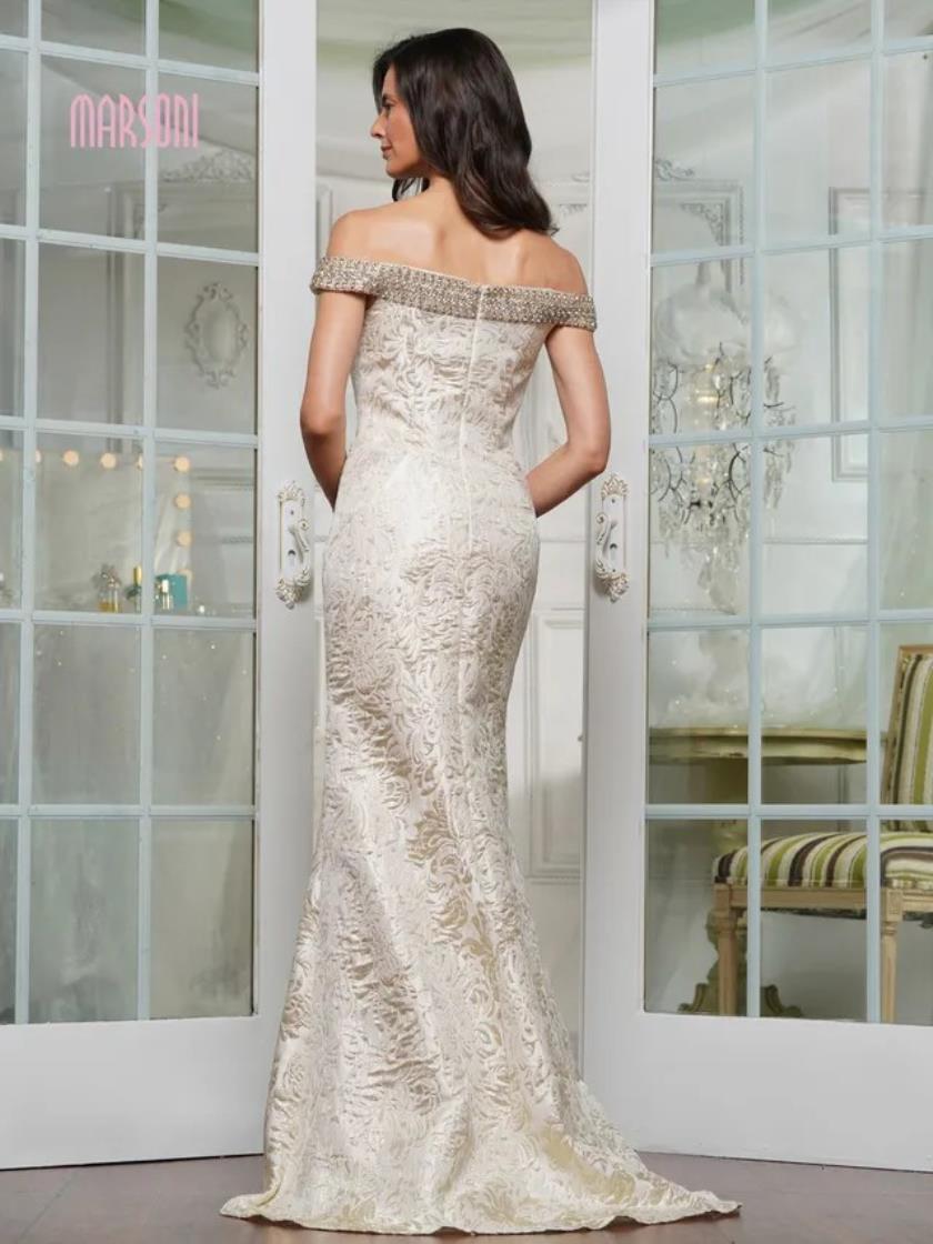 Formal Dresses Long Fitted Formal Dress Light Gold